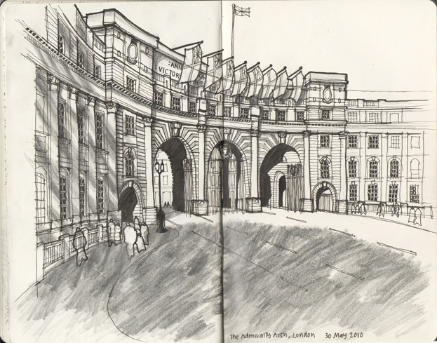 Buckingham Palace Sketch