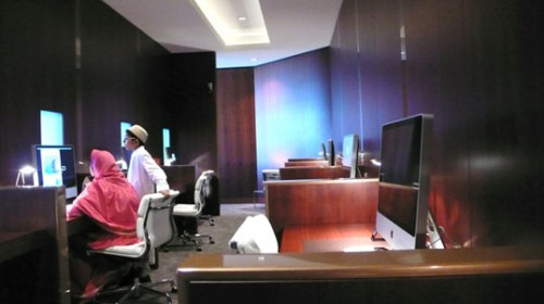 Etihad business centre ©tendtotravel