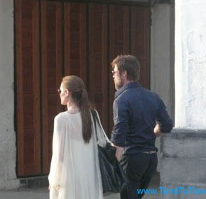 I actually stalked Angelina Jolie and Brad Pitt and said Hi! Damascus