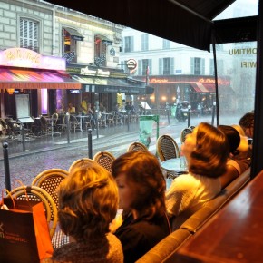 When heaven opens up in Paris