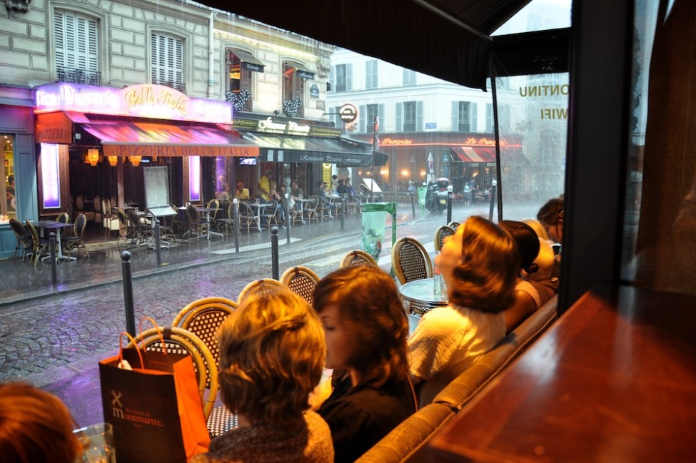 When heaven opens up in Paris