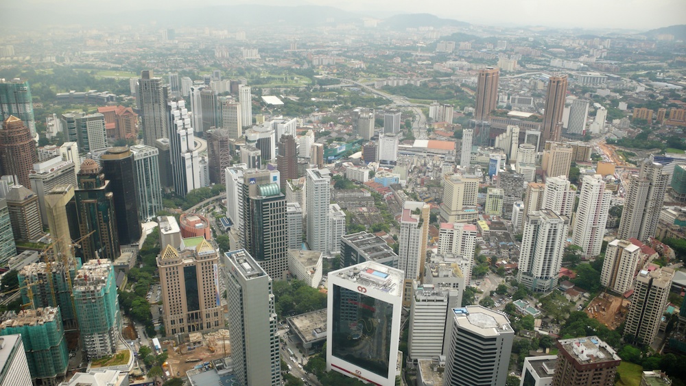 Kuala Lumpur skyline @TendToTravel 2